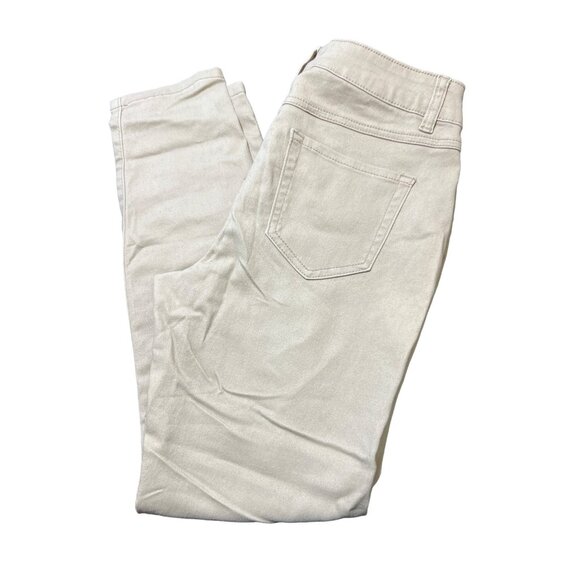 Artisan NY Beige Khaki Jeans Skinny Size 6 Denim Women - Picture 3 of 4